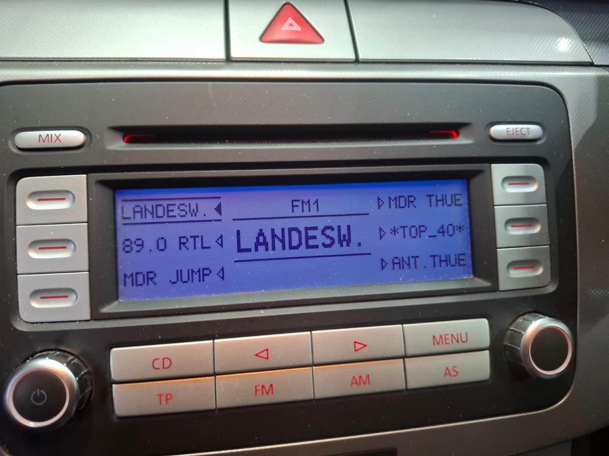 VW Passat 3C original Radio RCD 300 Baujahr 2006